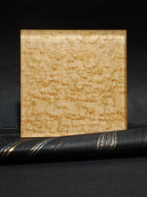 Bird's Eye Maple Genuine Wood Veneer Laminated Glass