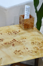 Genuine Natural Mappa Burl Raw Wood Veneer Laminated Glass