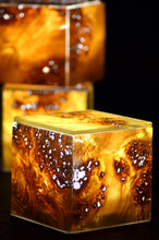 exotic translucent wood light