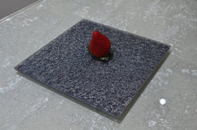 Silver/Gray "Wired" Spun Metallic Mesh OrganicA™ Laminated Glass Place Mat