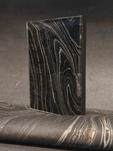 Royal Black Marble Wood Pulp Laminated Glass