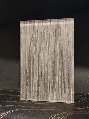 Danube Oak Genuine Dyed Wood Veneer Laminated Glass