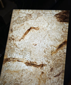 Onyx Wood Pulp Skin Laminated Glass