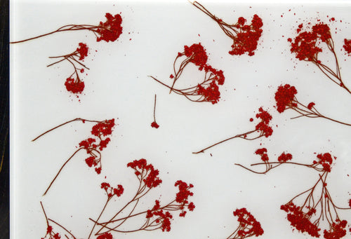 laminated glass flowers