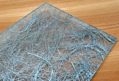 grass decorative glass insert