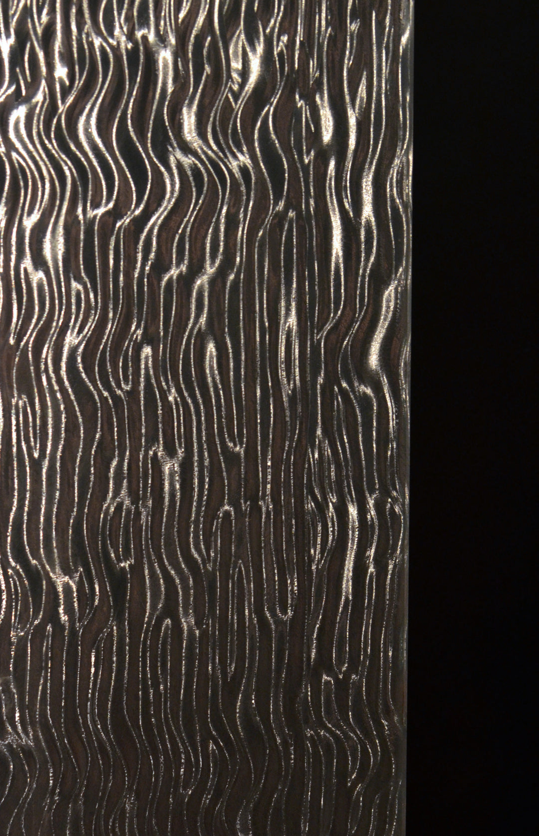 Metal Ripple 3D holograph architectural decorative laminated glass ...