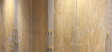 decorative gold fabric door glass