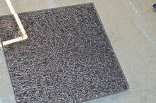 Silver/Gray "Wired" Spun Metallic Mesh OrganicA™ Laminated Glass Place Mat