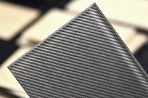 stainless steel metal mesh laminated glass
